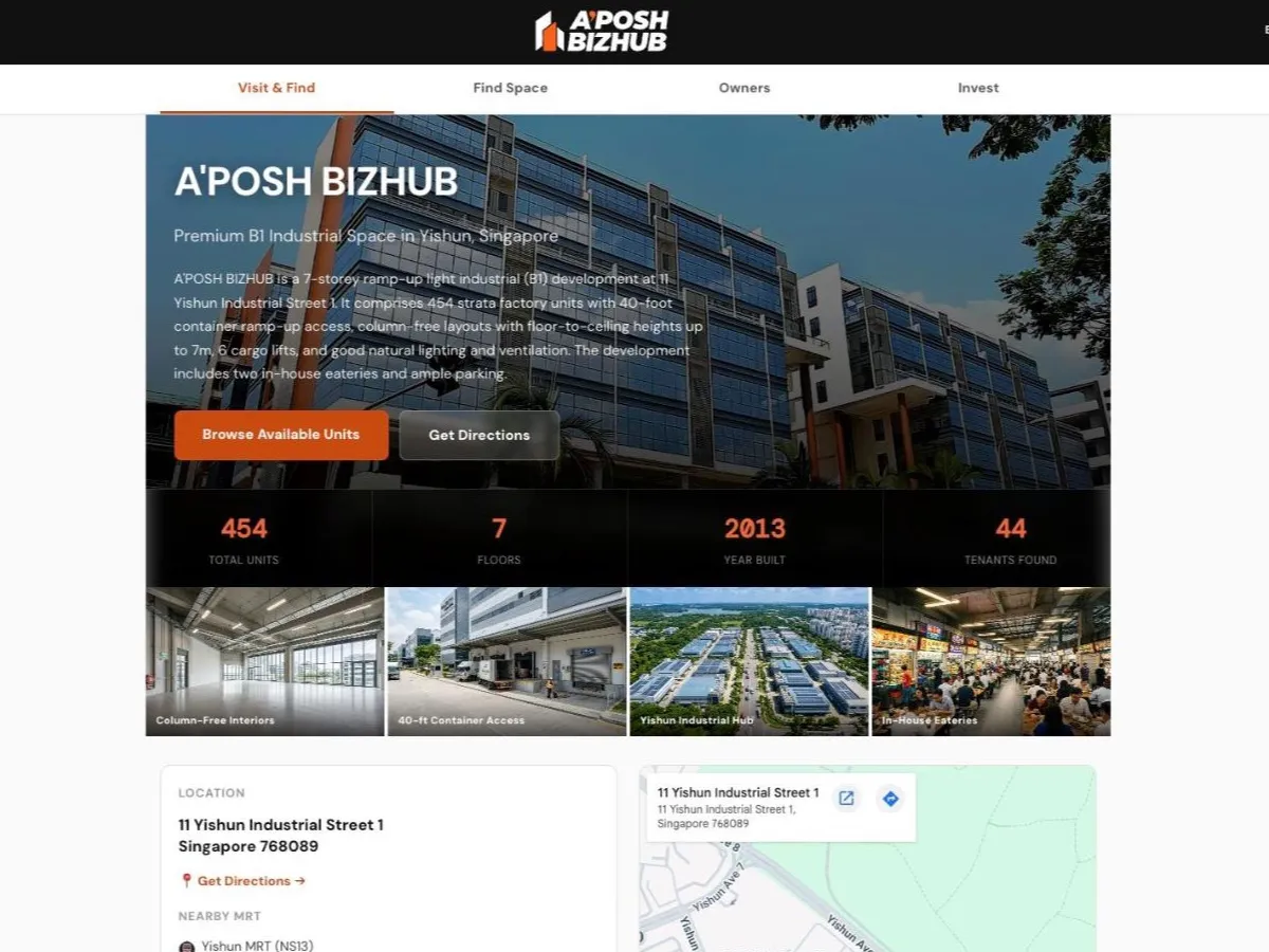 Screenshot of Aposh Bizhub